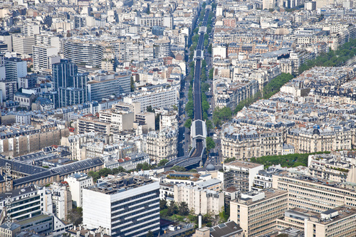 Photo: Panorama of city Paris Panorama of city Paris