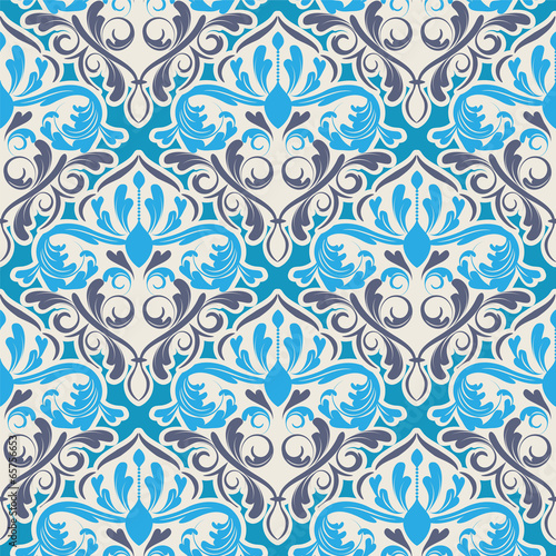  seamless wallpaper. damask pattern. flower background