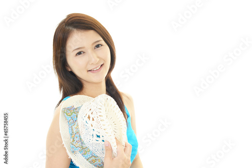 Photo: 笑顔の女性 笑顔の女性