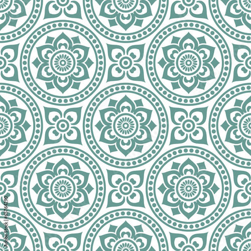 Tapeta ścienna na wymiar seamlessly vintage pattern