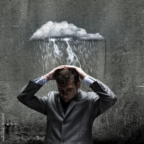 Photo: Business troubles Business troubles