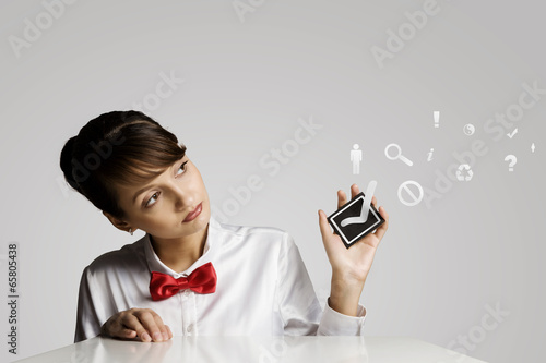 Photo: Making choice Making choice