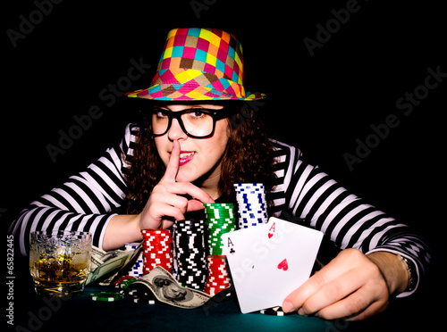 Photo: Aces in hand Aces in hand