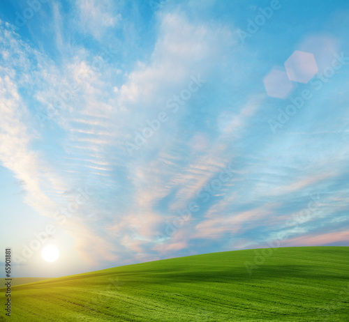 Photo: summer land sky summer land sky