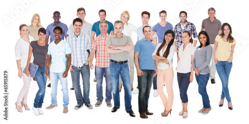 Photo: Diverse People In Casuals Diverse People In Casuals