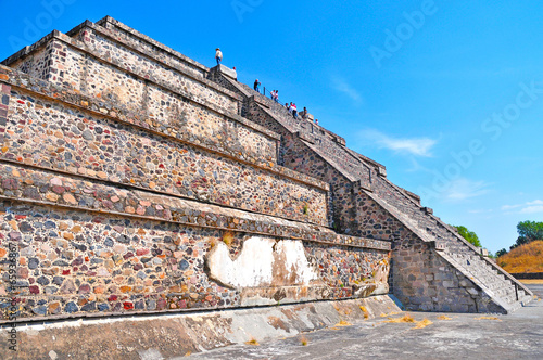 Photo: Pyramid of the Moon, Avenue of the Dead, Teotihuacan, Mexico Pyramid of the Moon, Avenue of the Dead, Teotihuacan, Mexico