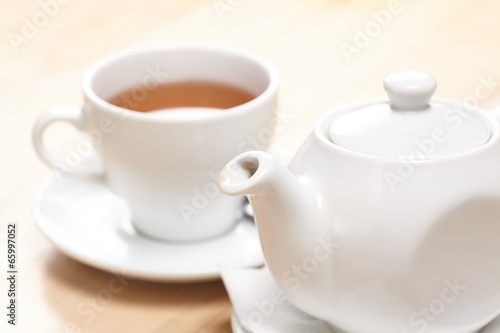 Photo: teapot with tea teapot with tea
