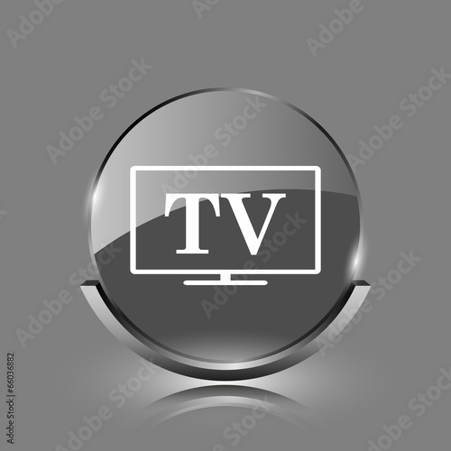 Illustration: TV icon TV icon