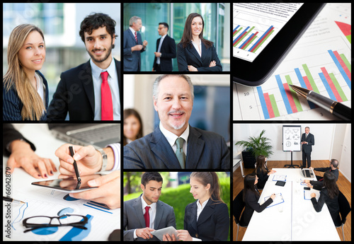 Photo: Business people at work Business people at work