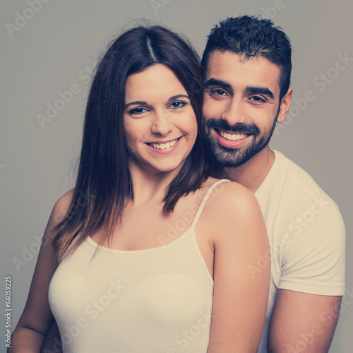 Photo: Portrait of a funny couple Portrait of a funny couple