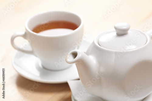 Photo: teapot with tea teapot with tea