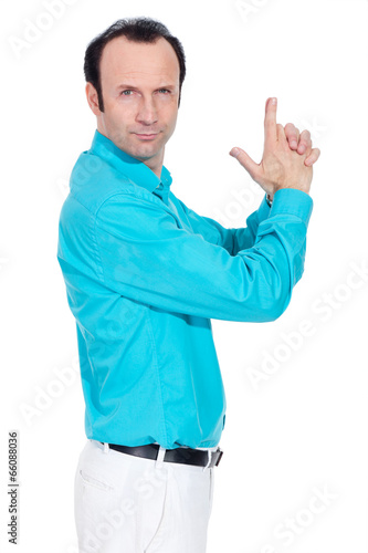Photo: mann mit ausdruck mann mit ausdruck