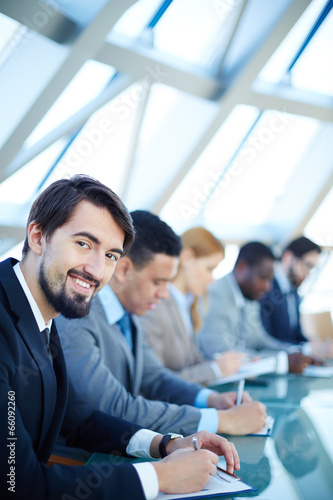 Photo: Working at seminar Working at seminar