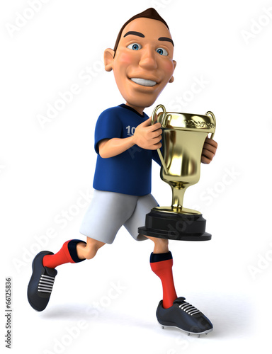 Illustration: Football player Football player