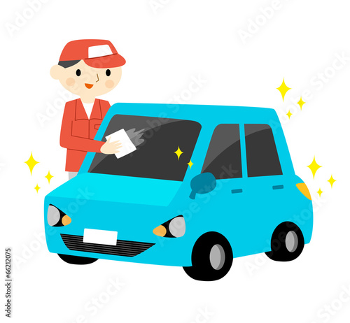 Illustration: 洗車 洗車