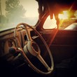 Classic car dashboard Classic car dashboard