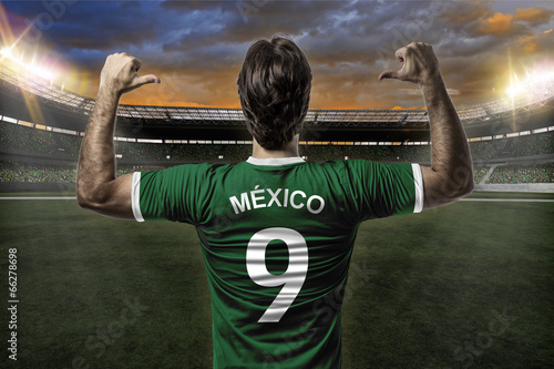 Photo: Mexican soccer player Mexican soccer player