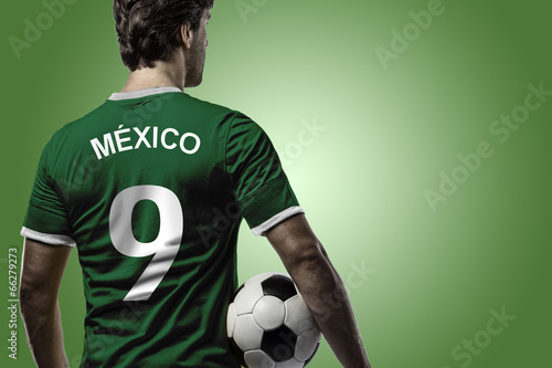 Photo: Mexican soccer player Mexican soccer player