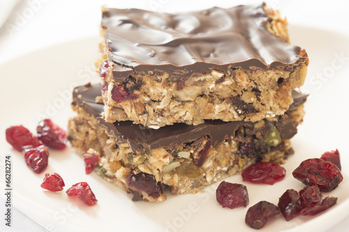 Photo: Healthy homemade energy-bars Healthy homemade energy-bars