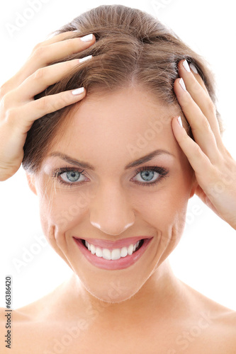 Photo: Beautiful girl with cute face Beautiful girl with cute face
