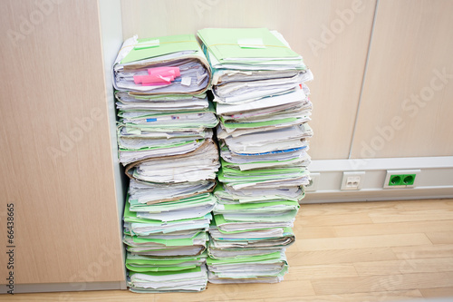Photo: archiving of documents archiving of documents