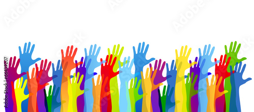 Illustration: comunità colori comunità colori