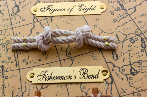 Photo: Nautical knots Nautical knots