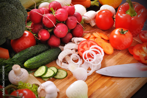 Photo: raw vegetables raw vegetables