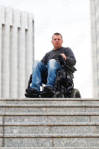 Photo: Disabled male Disabled male