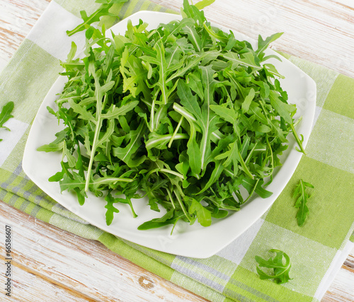 Photo: Fresh arugula salad Fresh arugula salad