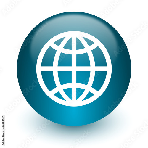 Illustration: earth icon earth icon