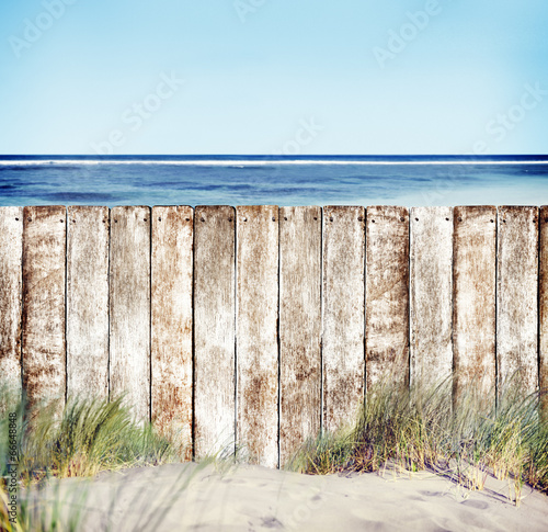 Photo: Wooden Fence Wooden Fence