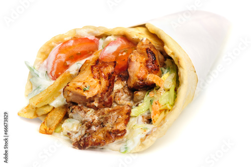 Photo: greek gyros greek gyros