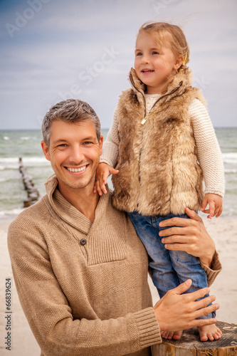 Photo: coast autumn family coast autumn family