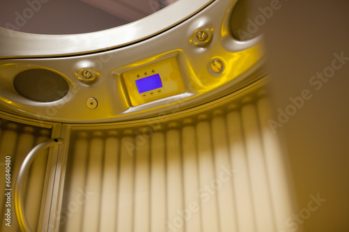 Photo: Stand up tanning system interior Stand up tanning system interior