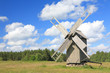 Old wooden windmill, Hiiumaa island, Estonia Old wooden windmill, Hiiumaa island, Estonia