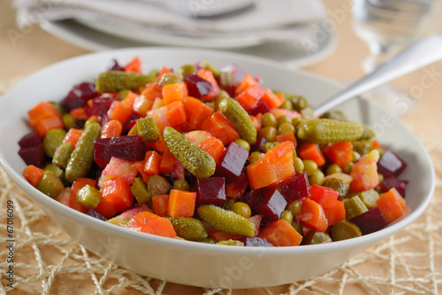 Photo: Russian beetroot salad Russian beetroot salad