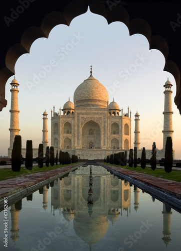Photo: Taj Mahal at Dawn - Agra - India Taj Mahal at Dawn - Agra - India