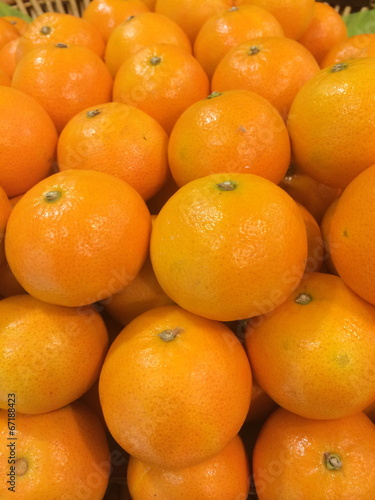Photo: many fresh raw orange many fresh raw orange