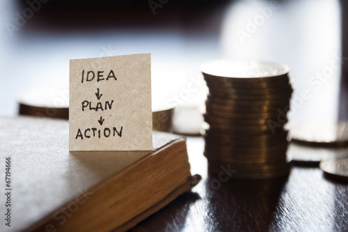 Photo: IDEA PLAN ACTION IDEA PLAN ACTION