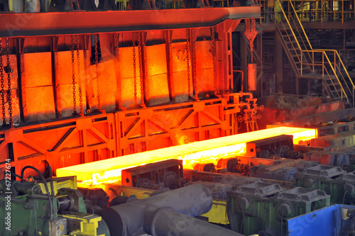 Photo: hot steel hot steel