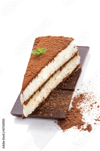 Photo: Delicious tiramisu dessert. Delicious tiramisu dessert.