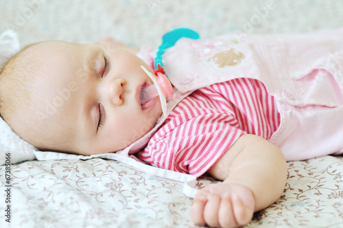 Photo: baby is sleeping baby is sleeping