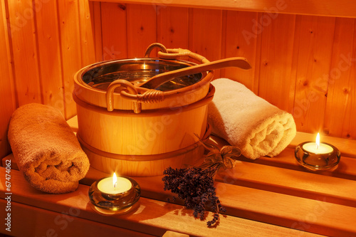 Photo: Wellness und Spa in der Sauna Wellness und Spa in der Sauna