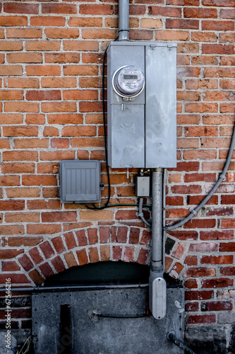Photo: Electric Power Gauge Electric Power Gauge