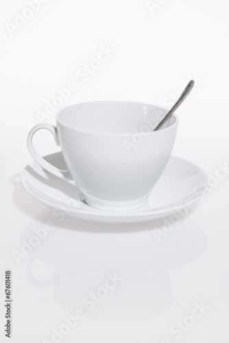 Photo: Tazzina da colazione con cucchiaino Tazzina da colazione con cucchiaino
