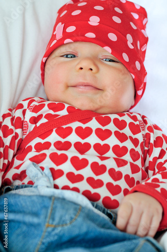 Photo: smiling newborn smiling newborn