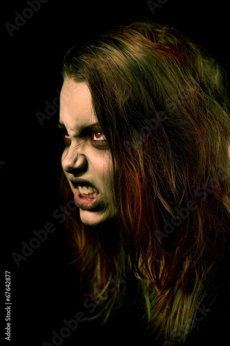 Photo: Mentally ill girl Mentally ill girl