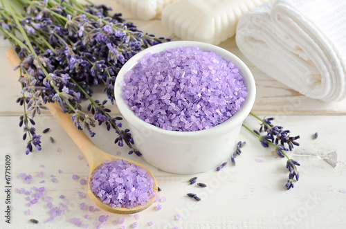 Photo: Lavender sea salt Lavender sea salt