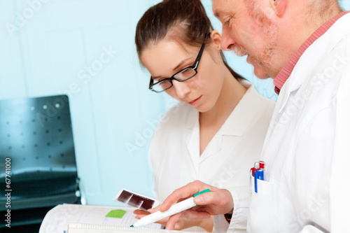 Photo: Genetic test Genetic test